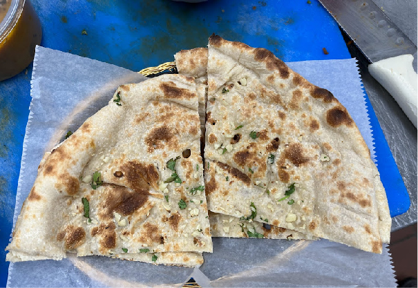  Garlic Naan 